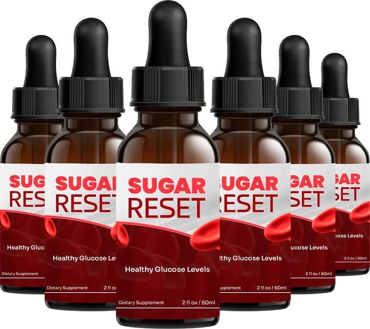 Sugar Reset 6 Bottles package